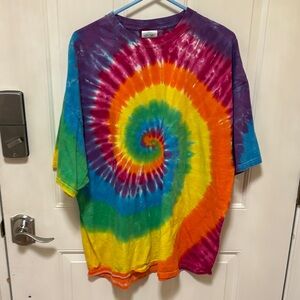 Port and Company Multicolor Tie-Dye Shirt